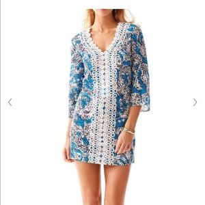 Lilly Pulitzer Brooke Tunic Dress in Ariel Blue